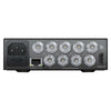 Blackmagic Design MultiView 4 video multiviewer displaying four screen outputs on the rear panel.