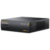 Blackmagic Design MultiView 4 video multiviewer showing four live video feeds on a single screen.
