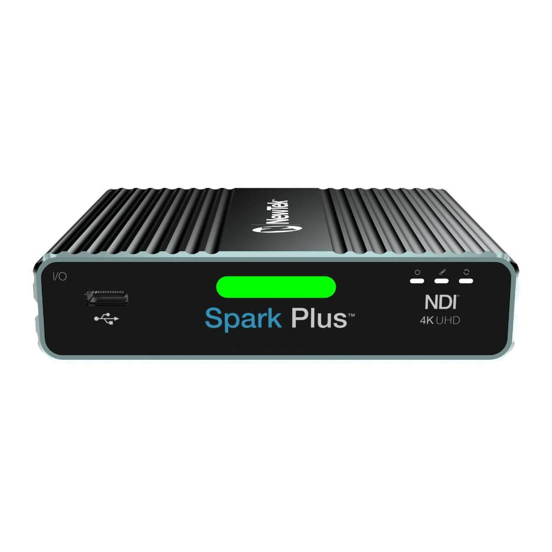 Vizrt TriCaster Mini 4K rental with NewTek Spark Plus IO HDMI front view, compact professional video production equipment. – image 5