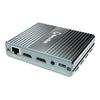 Vizrt TriCaster Mini 4K video switcher with HDMI ports, compact design for professional 4K live video production.