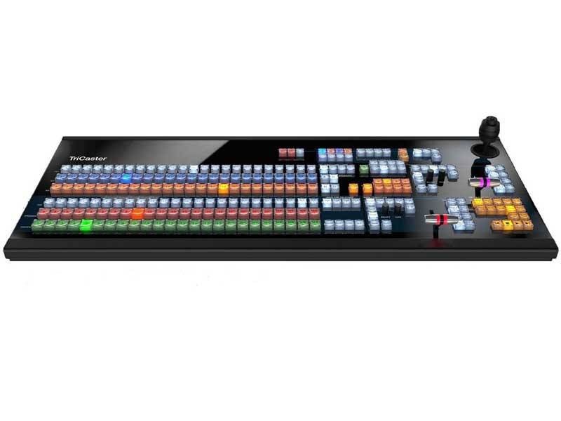 Vizrt TriCaster TC1LP large 24-button control panel for TriCaster TC1 video switcher, with labeled buttons and sleek design. – image 1