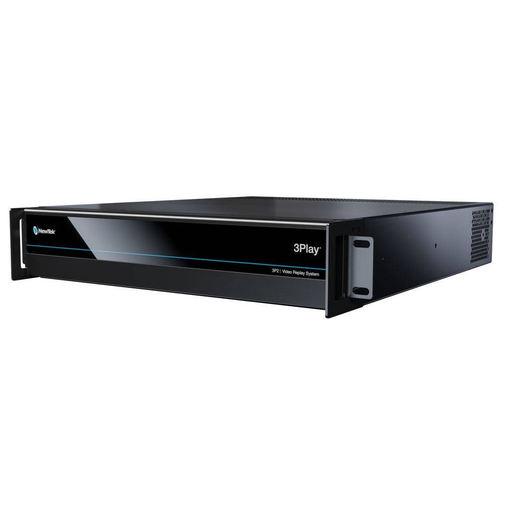 Vizrt 3Play 3P2 rental unit, showing front and side angles, used for professional video replay and media production. – image 3