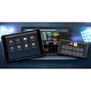 Vizrt LivePanel software interface for TriCaster TC1 and IP Series, displaying customizable control panels on a computer screen.