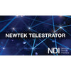 Vizrt Advanced Edition 3 educational software bundle download, featuring NewTek NDI Telestrator interface on a computer screen.