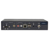 Rear view of Datavideo NVD-30MK II HDMI IP video decoder, a professional production equipment with multiple input and output ports.