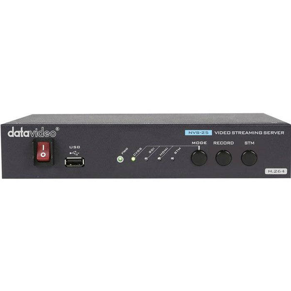 Datavideo NVS-25 Video Streaming Server/Recorder with DVS-200 Multi-Channel Streaming Server - Coremicro – image 4