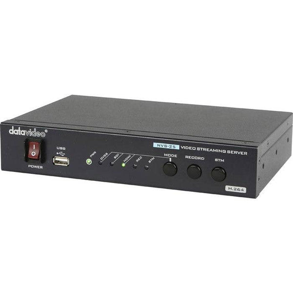 Datavideo NVS-25 Video Streaming Server/Recorder with DVS-200 Multi-Channel Streaming Server - Coremicro – image 2