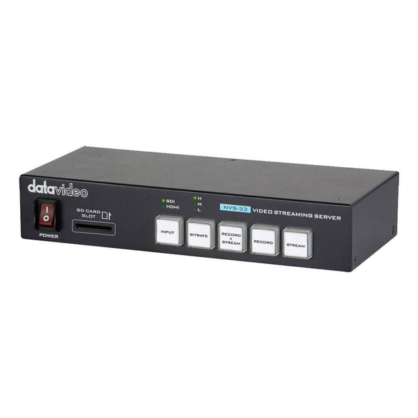 Datavideo NVS-33 H.264 Video Streaming Encoder and MP4 Recorder - Coremicro – image 1