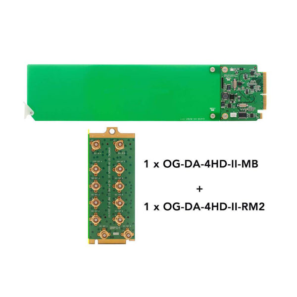 Apantac OG-DA-4HD-II-SET-2 openGear 2x8 SDI Distribution Amplifier - Coremicro – image 1