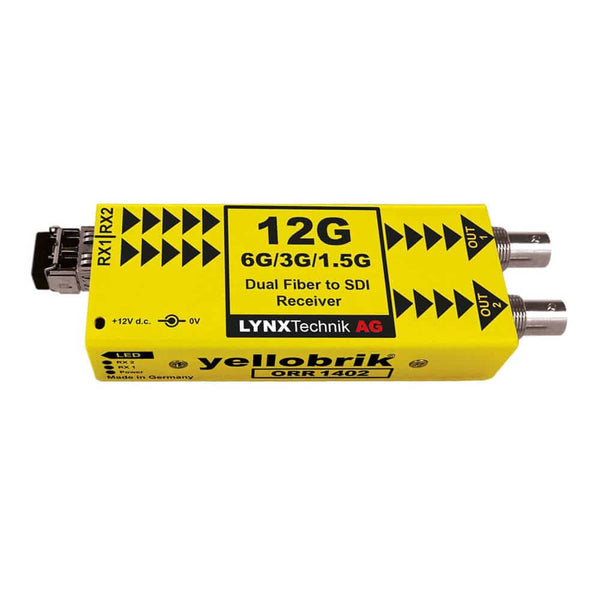 Lynx Technik yellobrik ORR-1402 Optical Receiver with Fiber LC - Coremicro – image 1