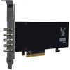Osprey 1245 Six Channels 12G SDI I/O Bi-Directional PCIe Capture Card showing side view of the video capture device.