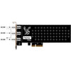 Osprey 935 Three Channels 3G SDI PCIe Capture Card with Loopout showing rear ports and connectors for video capture devices.
