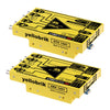 Lynx Technik yellobrik OTR-1441 4K fiber transmission system with fiber LC connectors, used in professional video production setups.