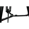 OZEN 10AL2 100mm AGILE 10 E-Z LOAD tripod system for video cameras, shown from bottom view with adjustable legs and sturdy base.