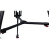 Bottom view of OZEN 15CF2S Agile 15S S-Loc tripod system for video cameras, showcasing tripod legs and base.