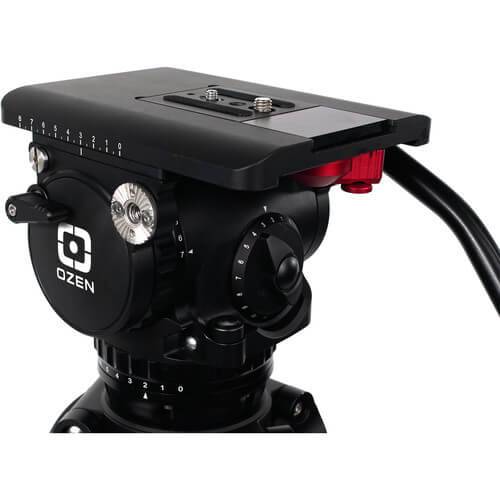 OZEN 18CF2HD 100mm AGILE 18 E-Z LOAD Tripod System - Coremicro – image 3