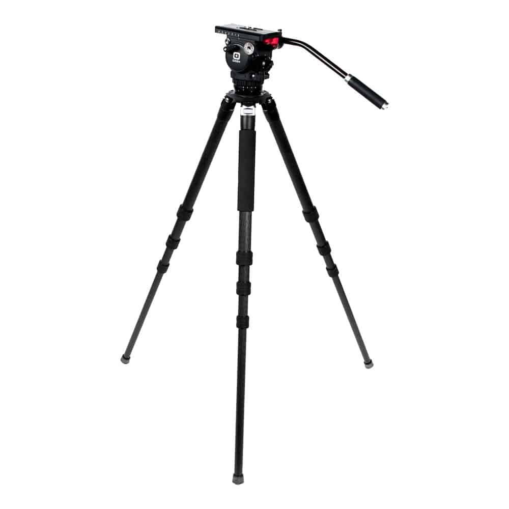 OZEN Agile 5S S-Loc 75mm Fluid Head & 3-Stage Tripod System - Coremicro – image 1