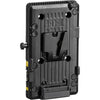 IDX System Technology P-V212 V-Mount Adapter Plate with regulated 12V D-Tap for video cameras, shown in the main image.