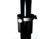 Libec P1000 Pedestal with QH3 fluid head and QD-30PD pedestal system for professional video cameras, shown with camera setup.
