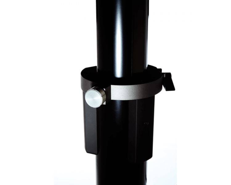 Libec P1000 Pedestal with QH3 fluid head and QD-30PD pedestal system for professional video cameras, shown with camera setup. – image 6