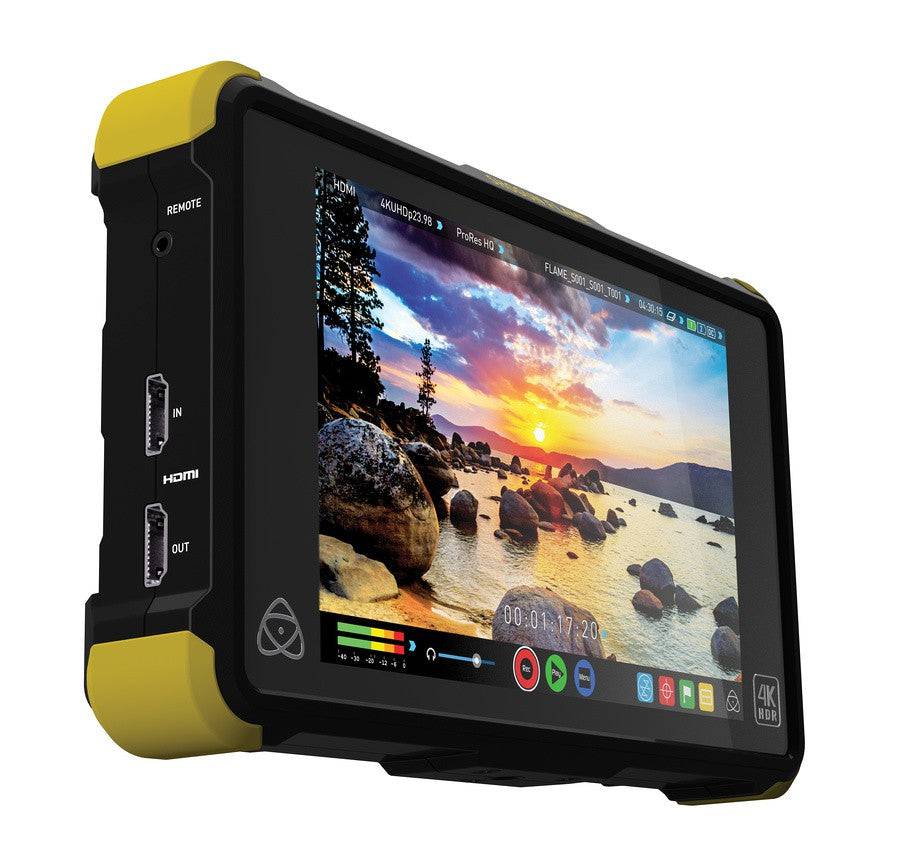 Atomos Shogun Flame video monitor full kit with touchscreen display and professional controls for high-quality video production. – image 1