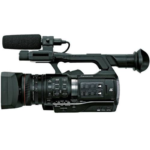 Panasonic microP2 handheld AVC-ULTRA HD camcorder with professional controls and large lens for high-quality video recording. – image 3