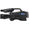 Panasonic P2 HD 3MOS shoulder camcorder with lens and controls, designed for professional video recording.