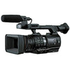 Panasonic microP2 handheld AVC-ULTRA HD camcorder with lens and grip, ready for high-quality video recording.