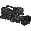 Panasonic P2 HD shoulder-mount camcorder with 2.2M 3-MOS sensor, professional video recording, and ergonomic design.