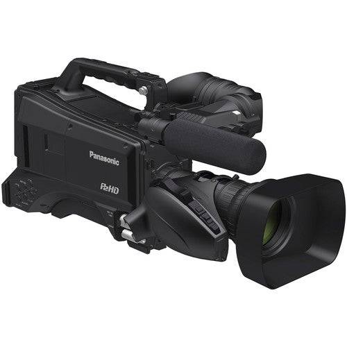 Panasonic P2 HD shoulder-mount camcorder with 2.2M 3-MOS sensor, professional video recording, and ergonomic design. – image 1