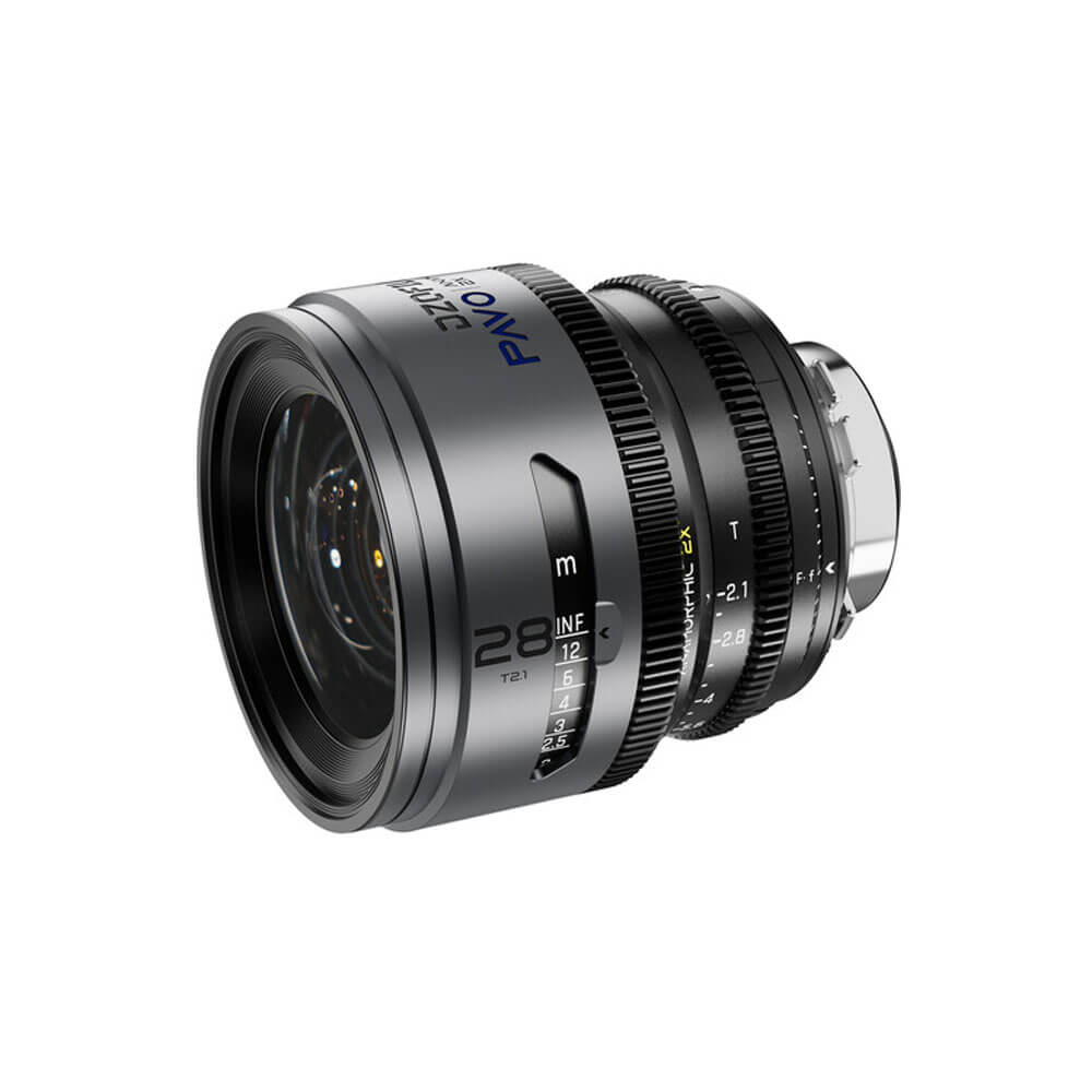 DZOFILM Pavo 100mm T2.4 2x Anamorphic Prime Lens PL/EF Mount Feet (Blue Coating) - Coremicro – image 4
