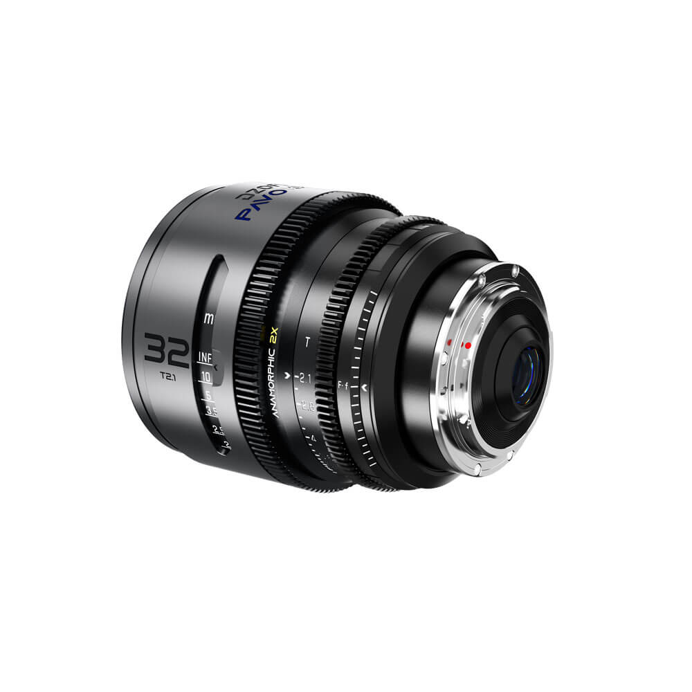 DZOFILM Pavo 32mm T2.1 2x Anamorphic Prime Lens PL/EF Mount Feet (Blue Coating) - Coremicro – image 4