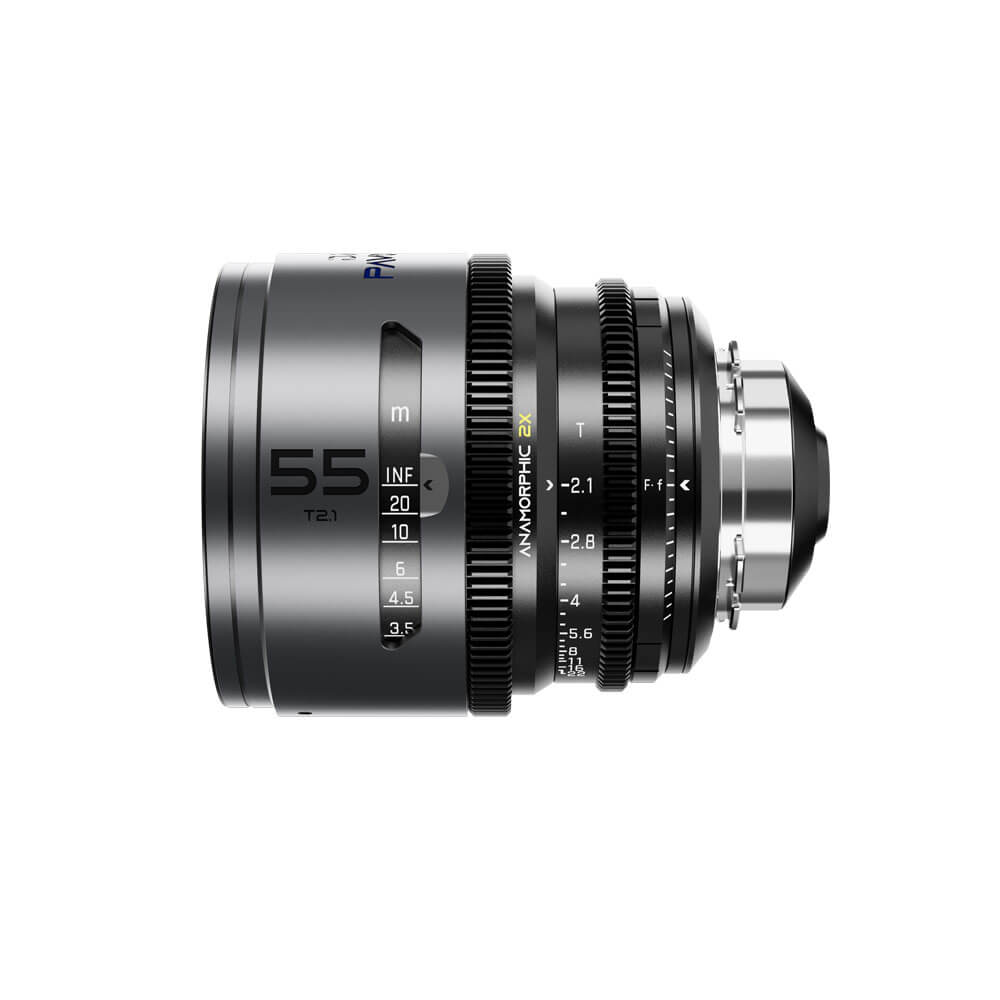 DZOFILM Pavo 55mm T2.1 2x Anamorphic Prime Lens PL/EF Mount Feet (Blue Coating) - Coremicro – image 3