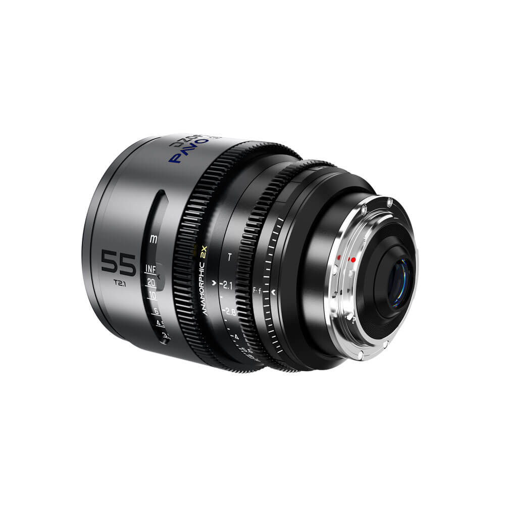 DZOFILM Pavo 55mm T2.1 2x Anamorphic Prime Lens PL/EF Mount Feet (Blue Coating) - Coremicro – image 4