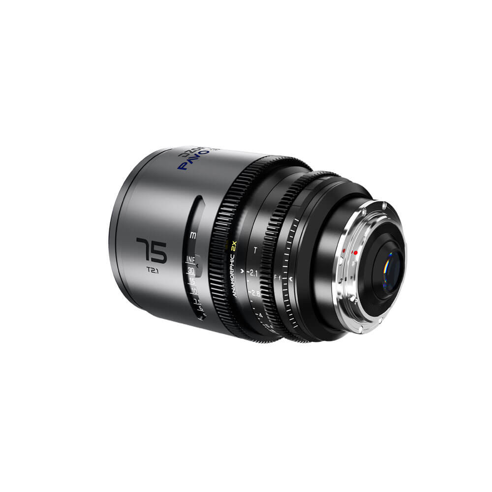 DZOFILM Pavo 75mm T2.1 2x Anamorphic Prime Lens PL/EF Mount Feet (Blue Coating) - Coremicro – image 4