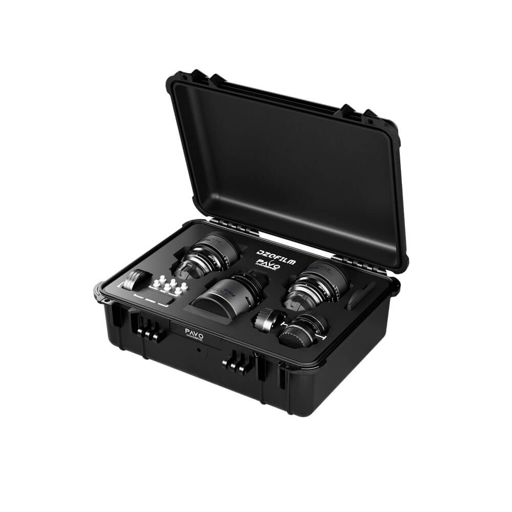 DZOFilm Hard Case for 3pc PAVO Anamorphic Lens - Coremicro – image 1