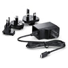 Blackmagic Design HDMI to SDI 3G video converter with power supply, showing the converter device and power adapter.