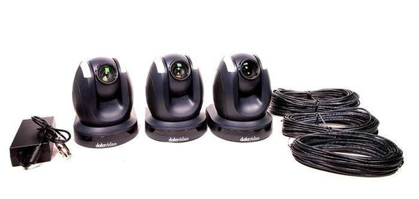 Datavideo GO-3CAM Kit (Includes 3x PTC-150TL Camera HDBaseT and Case) - Coremicro – image 2