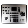 PTZOptics PT-JOY-G4 IP/Serial joystick controller with multiple control buttons and ergonomic design for PTZ camera operation.