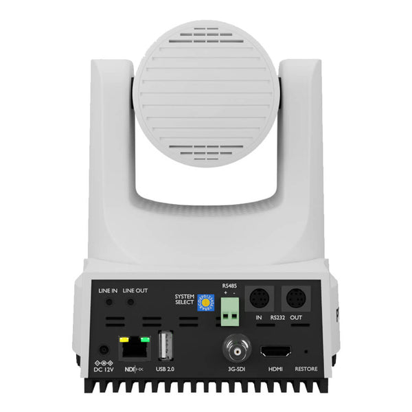 PTZOptics Move 4K NDI/HX PTZ Camera with 12x Optical Zoom (White) - Coremicro – image 2