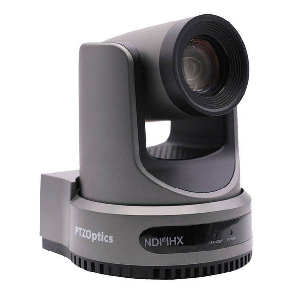 PTZOptics Move 4K NDI/HX PTZ Camera with 20x Optical Zoom (Gray) - Coremicro – image 1