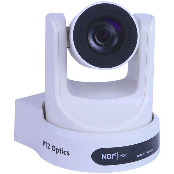 PTZOptics 30X-NDI Broadcast and Conference Camera (White) - Coremicro – image 1