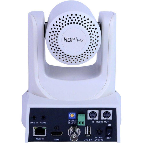 PTZOptics 30X-NDI Broadcast and Conference Camera (White) - Coremicro – image 2