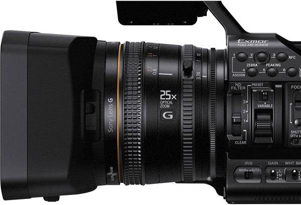 Sony PXW-X180 Full HD XDCAM handheld camcorder with lens and grip, designed for professional video recording. – image 4