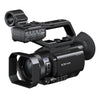Sony PXW-X70 professional XDCAM camcorder with a compact design and large lens, perfect for high-quality video recording.