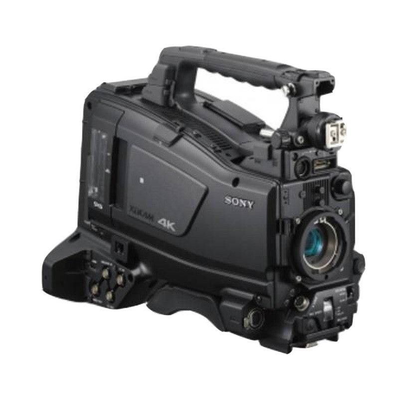 Sony PXW-Z450 4K XDCAM ENG camcorder body with professional grip and control buttons, designed for high-quality video recording. – image 1