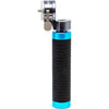 Kondor Blue quick release rosette hand grip for camera rigs, shown in black, designed for easy attachment and secure handling.