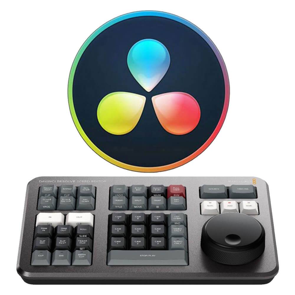 Blackmagic Design DaVinci Resolve Studio License Key with Speed Editor ...