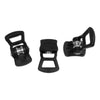 OZEN wide rubber feet for 75AL2 and 75CF2 tripods, set of 3, designed to stabilize video camera tripods on various surfaces.