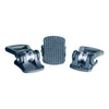 Set of three OZEN wide rubber feet for 75AL2 and 75CF2 video camera tripods, providing stability and grip.